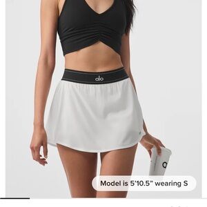 Alo Match Point Tennis Skirt